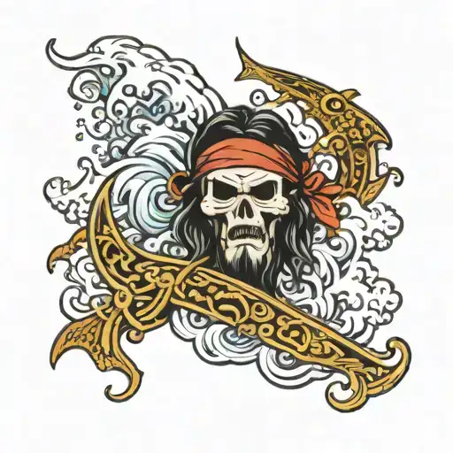 Pirate Japanese Nordic Water