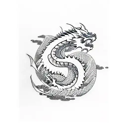 Waves And Dragon