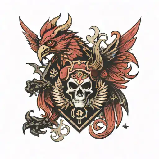 Warhammer 40K Blood Ravens Logo