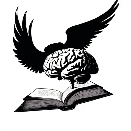 A Brain With Wings And A Book