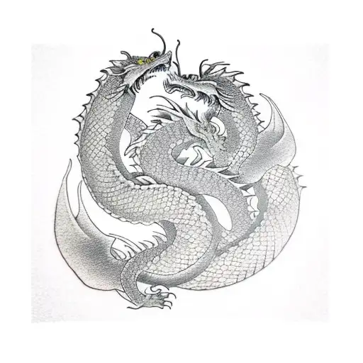 Dragon Waves Flower