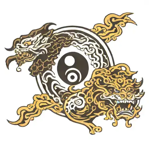 Cry Now Laugh Later With Ying Yang Symbol