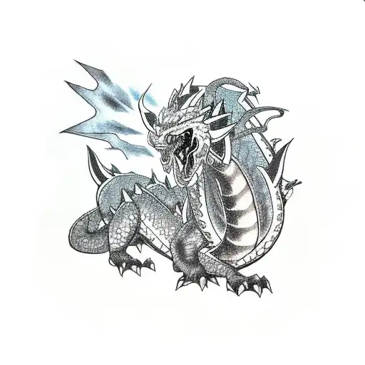 Zelda Dragon With Ganondorf Dragon