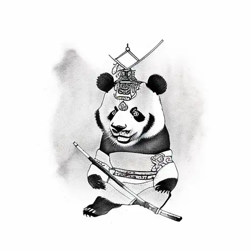 Samurai Panda
