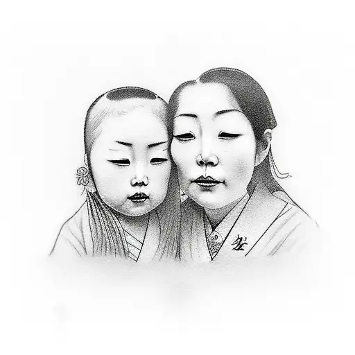 A Bond Between A Mother And Her Daughter