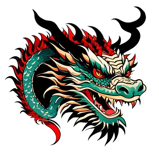 Dragon Samurai Warrior