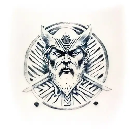 Odin With Gungnir In Hand Siting On Throne Of Asgard