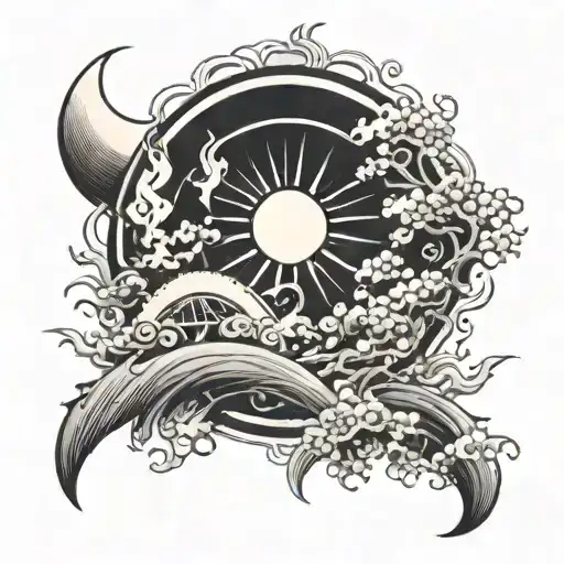 Sunshine And Moon Love You