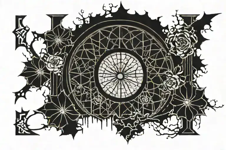 Gothic Cathedral Window Nostalgic Vibe