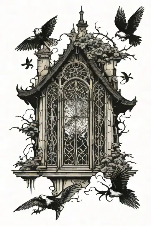 Gothic Cathedral Window