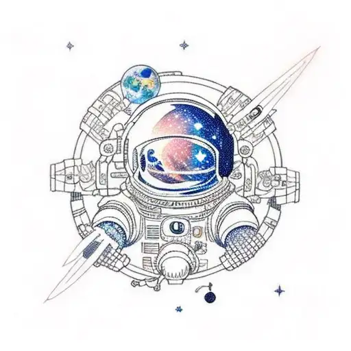 Space Exploration With A Cybernetic Astronaut