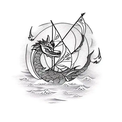 Fox Dragon Sailing Boat