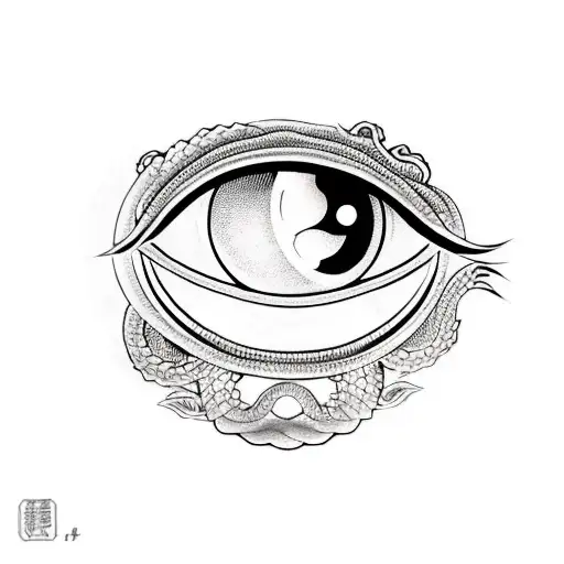 All Seeing Snake Eye