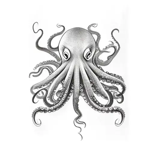 An Octopus Holding A Crab