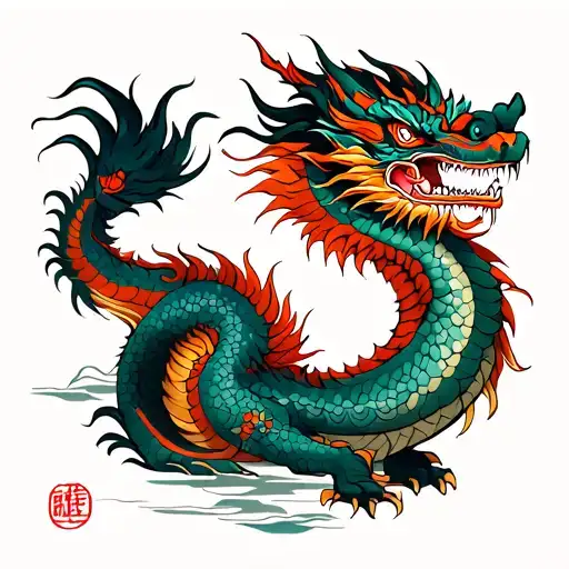 Asian Inspired Dragon