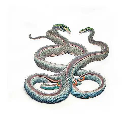 Teo Headed Snake Sleeve