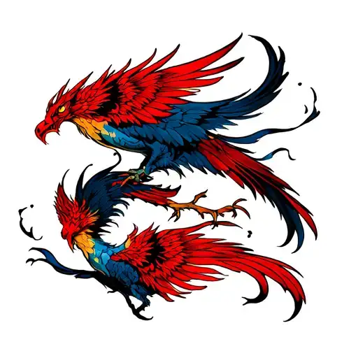Phoenix Wings Spread