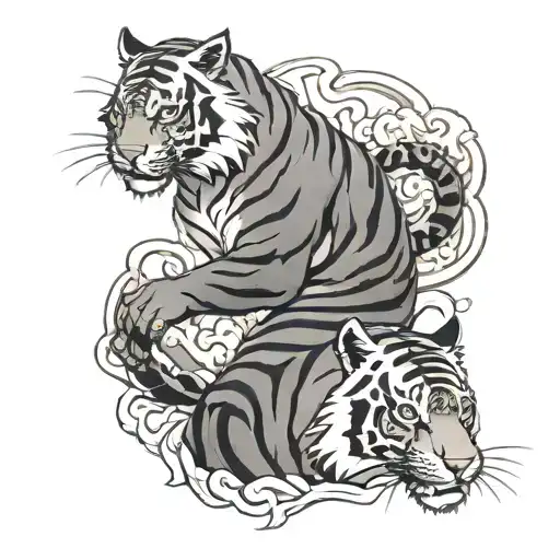 Tiger And Naruto