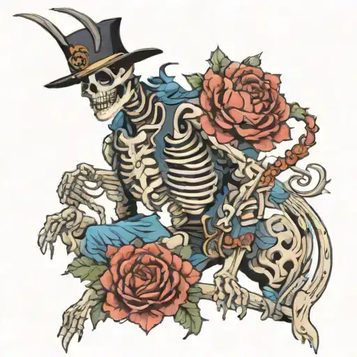 Pale Rider Skeleton