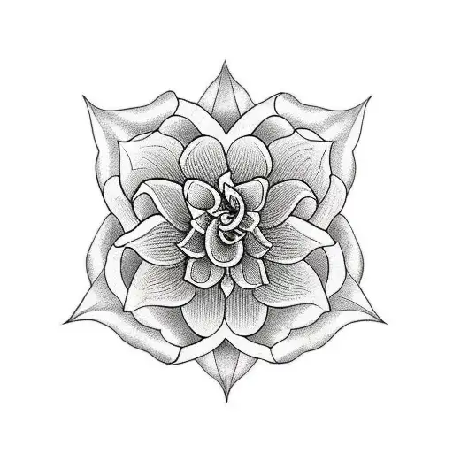 Amaryllis In Shape Of A Crown