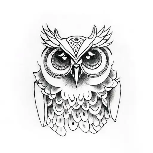 Owl For Nape