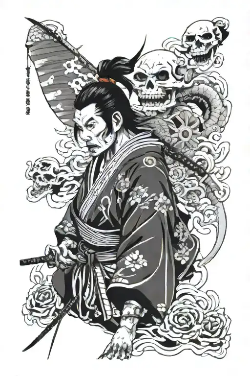 Samurai And Death