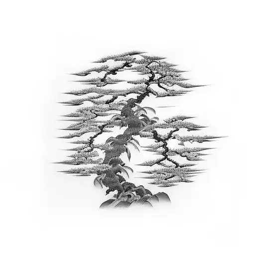 Samurai Con Arbol Bonsai