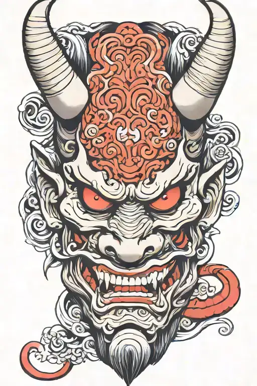Demon Oni Mask