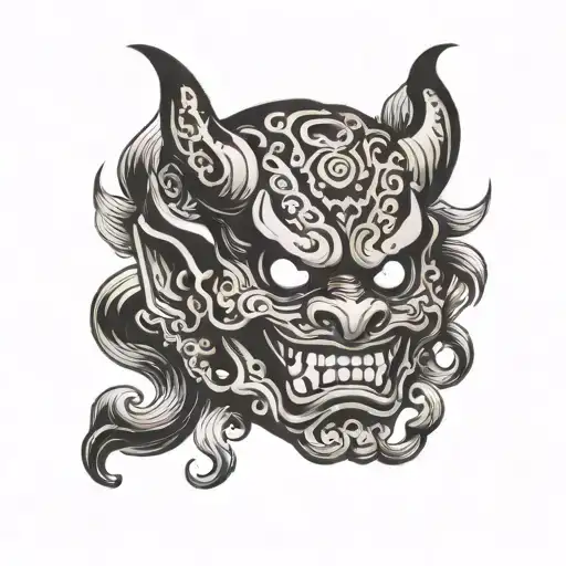 Oni Demon Mask