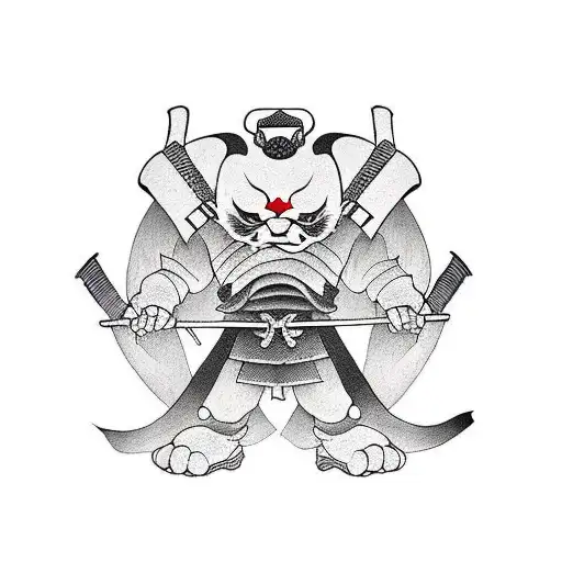 Samurai With A Sword