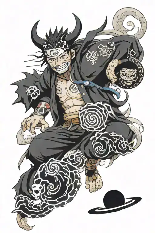 Demon Of Death Naruto Ying Yang