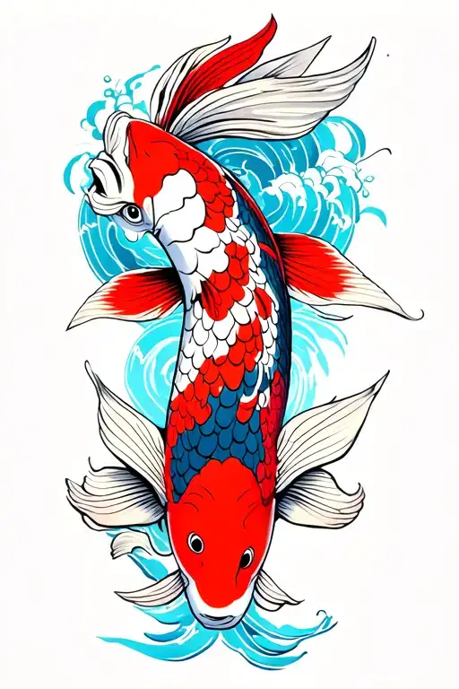 Japanese Koi Fish