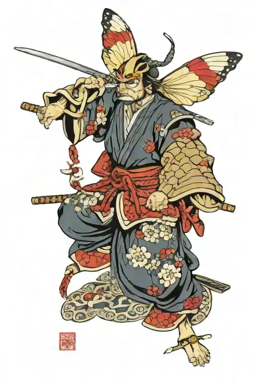 Moth Samurai