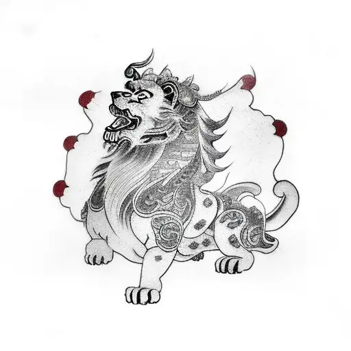 Chinese Guardian Lion Dog