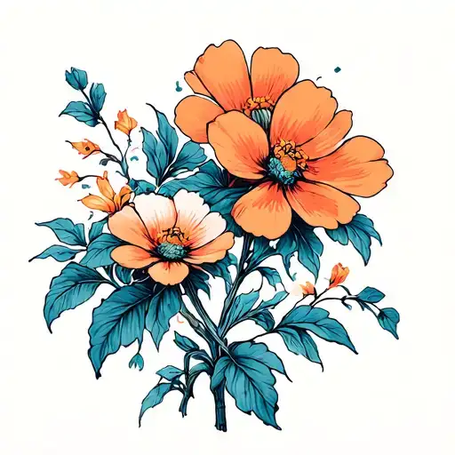 Wild Flowers Sun Shining