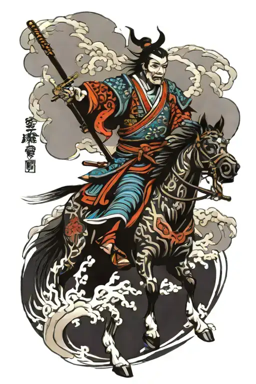 Samurai Warrior Riding