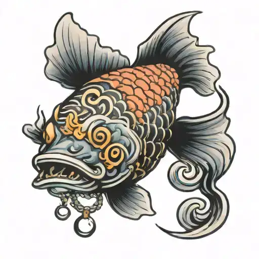 Fish With Earrings