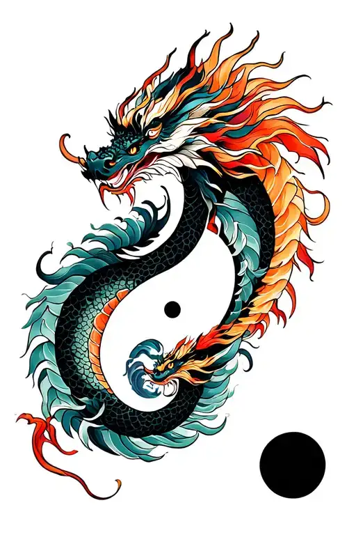 Dragon Yin And Yang