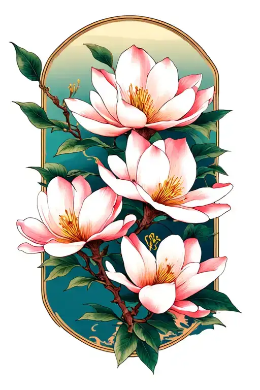 Sugar Magnolia Blossom