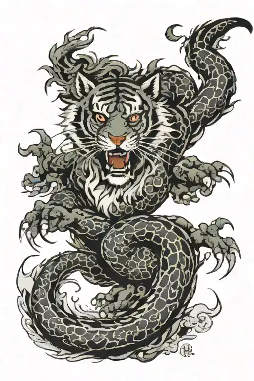 Tiger And Dragon