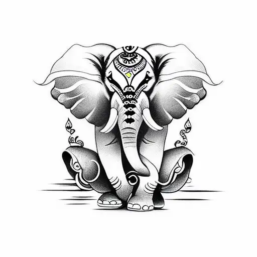 Meditating Elephant