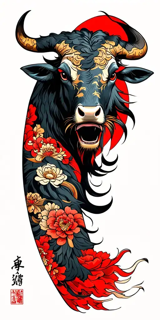 A Ronin Bull Head
