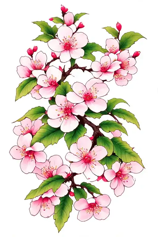 Cherry Blossom Branch