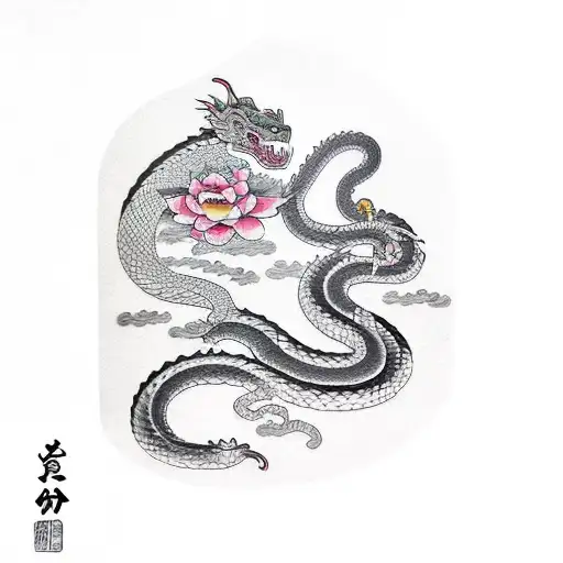 Dragon Snake And Monkey