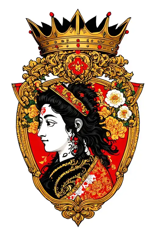 I Want My Tattoo To Incorporate The Hungarian Holy Crown And The Coat Of Arms To Be On My Chest
