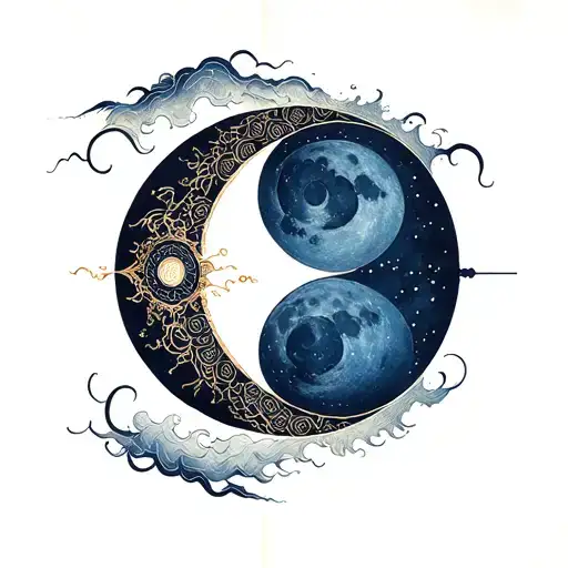 Sun And Moon Phases