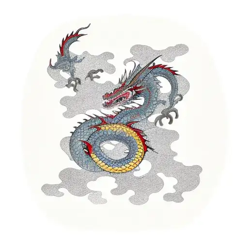 Dragon Around All Arm