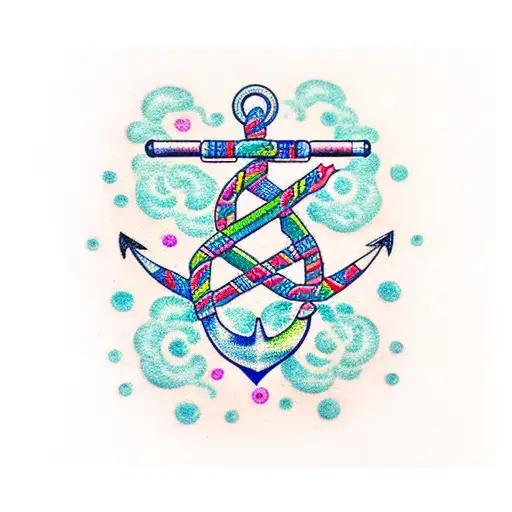 Anchor With Dna Strand