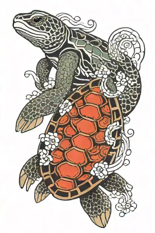 Turtle And Snake Mixed