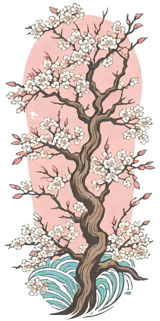 Tree Of Life Cherry Blossom Water